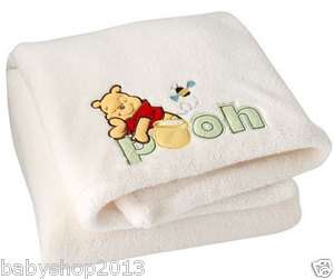   the Pooh Baby Blanket Boys Girls Nursery Toddler Super Soft  