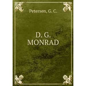 D. G. MONRAD G. C. Petersen Books