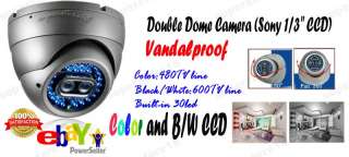 This is a super high performance TRUE day/night camera with 2 CCD 