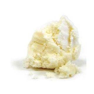African Raw Unrefined Shea Butter Ivory Creamy White   1 Lb