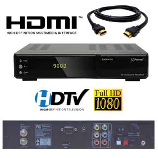 Pansat 9500 HDX High Definition PVR FTA Receiver + FREE HDMI Cable