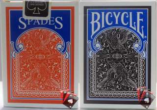 This listing for 1 Deck of Bicycle Spades Playing Cards.