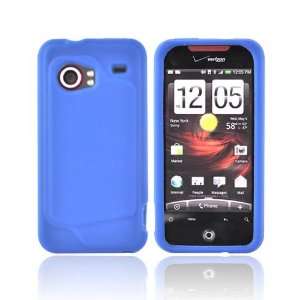  For HTC Droid Incredible Silicone Case Skin NAVY BLUE 