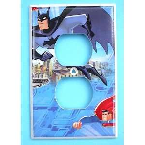  Justice League OUTLET Batman Superman Switch Plate 