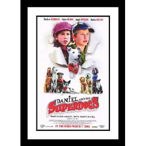 Daniel and the Superdogs 32x45 Framed and Double Matted Movie Poster 