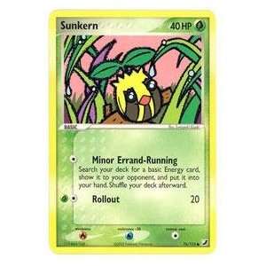  Pokemon   Sunkern (76)   EX Unseen Forces Toys & Games