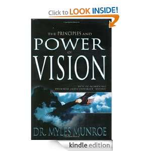   Principles and Power of Vision MUNROE MYLES  Kindle Store
