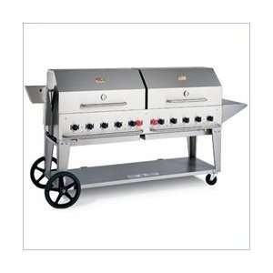   Inch Liquid Propane Gas Grill in Stainless Steel Patio, Lawn & Garden