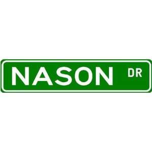 NASON Street Name Sign ~ Family Lastname Sign ~ Gameroom 