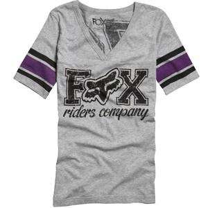  Fox Racing Womens Dynohype Football T Shirt   Large 