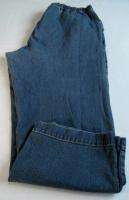 Cappagallo Womens Blue Denim Stretch Jeans Plus Sz 20W  