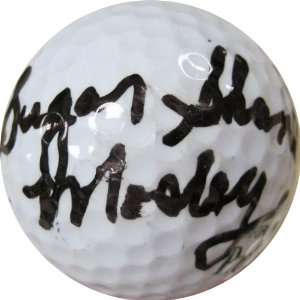  Sugar Shane Mosley Autographed Golf Ball   Sports 