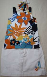 NWT Gymboree Tropical Bloom 10Pc Set Lot Size 5 Dress Shorts Denim Top 