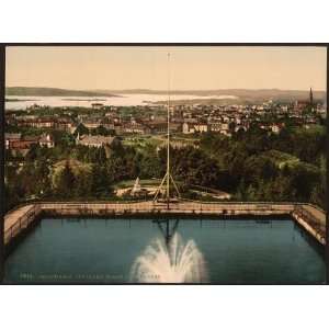  of Panorama from St. Hanshaugen, Christiania, Norway