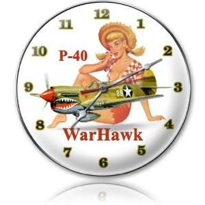  P 40 Warhawk Clock