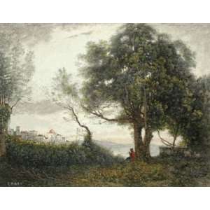  In The Shade Etching Corot, Jean Baptiste Camille , Views 