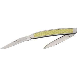  Camillus Yello jaket 2 Blade Muskrat Knife Sports 