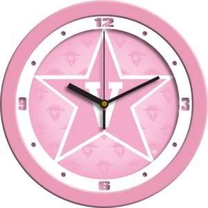  Vanderbilt Commodores NCAA Wall Clock (Pink) Sports 
