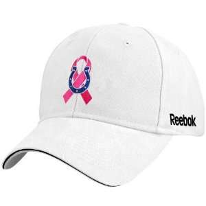   Colts White Breast Cancer Awareness Flex Fit Hat