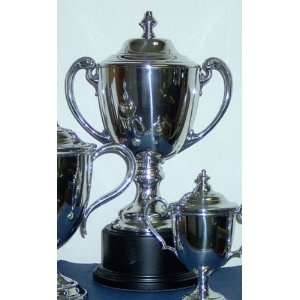  Boardman Pewter New England Patriot Cup Trophy   16 1/2 in 
