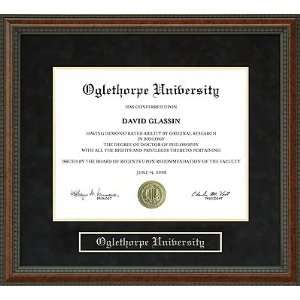  Oglethorpe University Diploma Frame