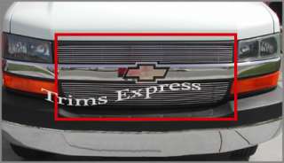 2003 2008 Chevy Express Van Billet Grille Upper 2007  