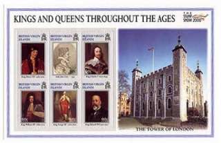 Sir Francis Drake Souvenir Sheet 1997 BVI Stamp MINT  