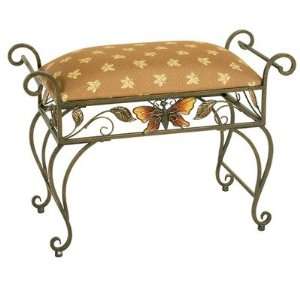    Passport Accent 2507 Butterfly Bedroom Bench