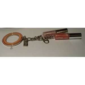   Clinique Key Chain with Air Kiss and Whisper Lip Gloss Beauty