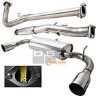   2DR COUPE 2.5L DUAL TIP CATBACK EXHAUST MUFFLER SYSTEM (Fits Altima