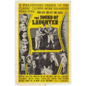 The Sound of Laughter (1963) 27 x 40 Movie Poster Style A 