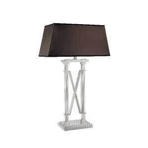  Metropolitan N12361 77 Storyline Table Lamp   Brushed 