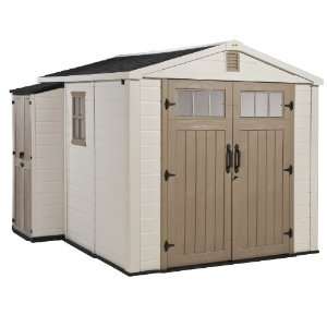   by 9 foot Storage Building with Side Cabinet Patio, Lawn & Garden