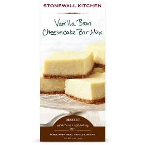 Stonewall Kitchen Vanilla Bean Cheesecake Bar Mix, 12 Ounce Package