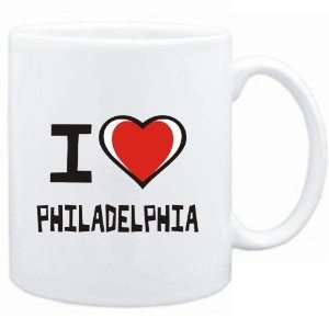  Mug White I love Philadelphia  Usa Cities Sports 