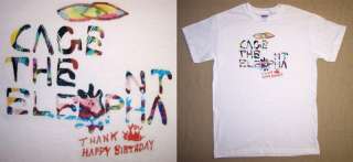 Cage The Elephant Thank You Happy Birthday t shirt  