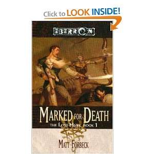  Marked for Death (The Lost Mark, Book 1) [Mass Market 