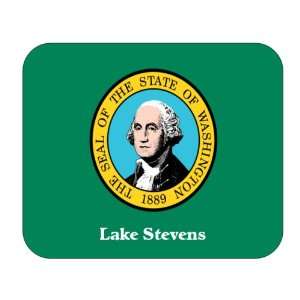   State Flag   Lake Stevens, Washington (WA) Mouse Pad 