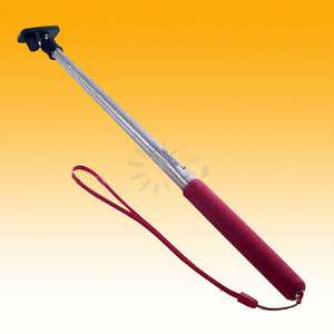   Hand Held Monopod Wand Rod for Digital Camera DC  Red  