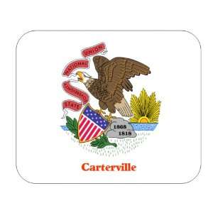  US State Flag   Carterville, Illinois (IL) Mouse Pad 
