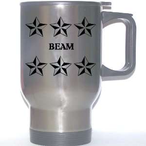  Personal Name Gift   BEAM Stainless Steel Mug (black 