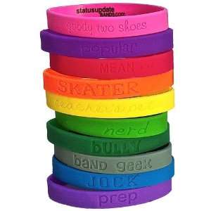  Status Update Bands Cliques Pack Regular Jewelry