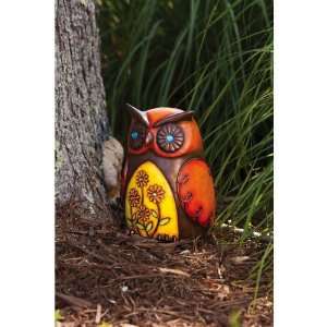  Jeweled Garden Statuary, Owl Patio, Lawn & Garden