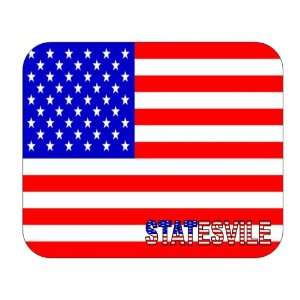  US Flag   Statesville, North Carolina (NC) Mouse Pad 