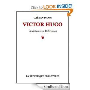   Victor Hugo (French Edition) Gaëtan Picon  Kindle Store
