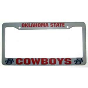  Oklahoma State University Cowboys License Plate Frame 