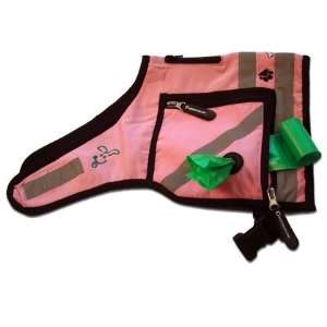 PooBoss K9 Utility Vest   Qulited Lining   Pink   Medium (Quantity of 
