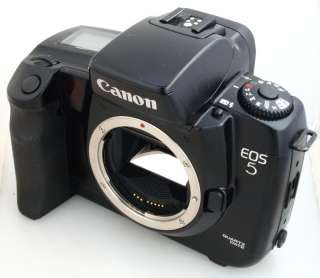 Canon EOS 5 Quartz Date 35mm Film Camera Body  