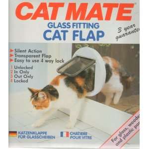  Cat Mate Glass Fitting Cat Flap