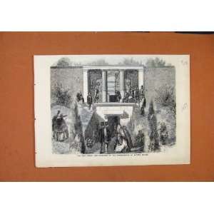  Chaple Catacombe Congregation Artist Naples C1859